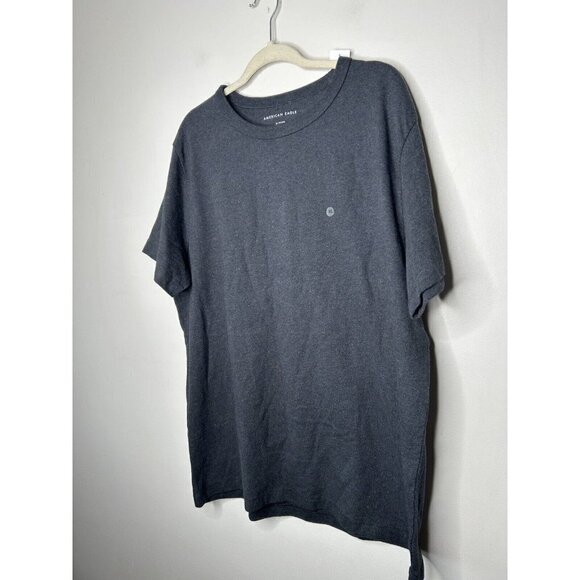 American Eagle Men’s Causal Standard Fit Gray T-Shirt Size XL NWT - Picture 3 of 9